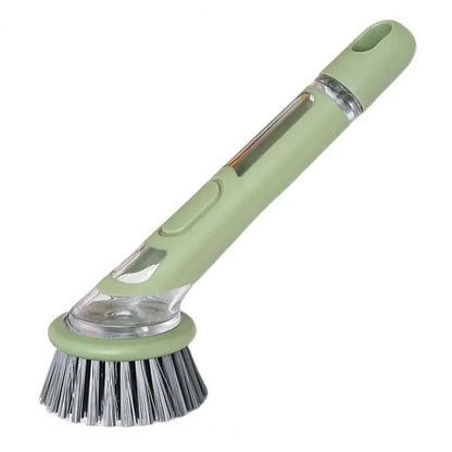 Pot Brush with Soap Dispenser