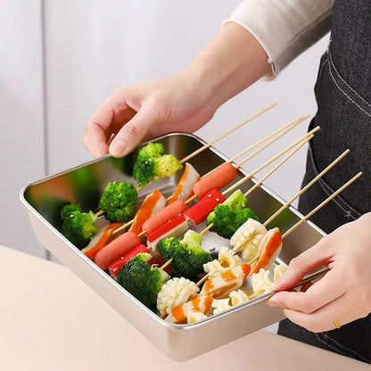 Stainless Steel Food Tray