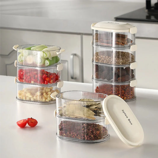 Portable Multi-Layer Food Storage