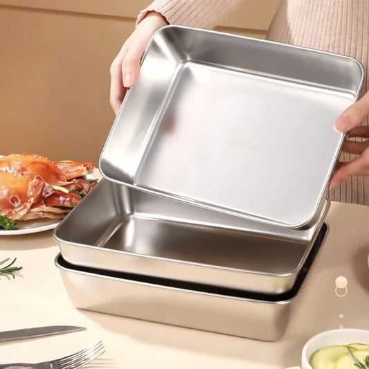 Stainless Steel Food Tray