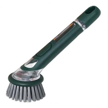 Pot Brush with Soap Dispenser