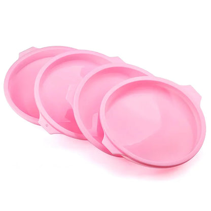 Silicone Cake Mold Set – 4, 6, 8 Inch