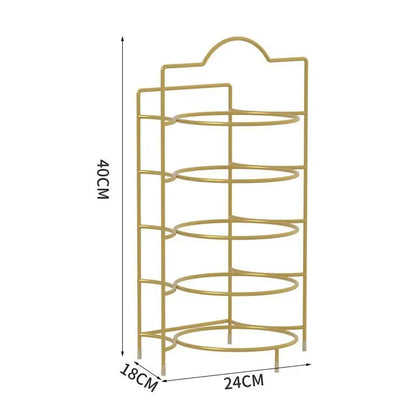 Multilayer Dish & Shelf Organizer