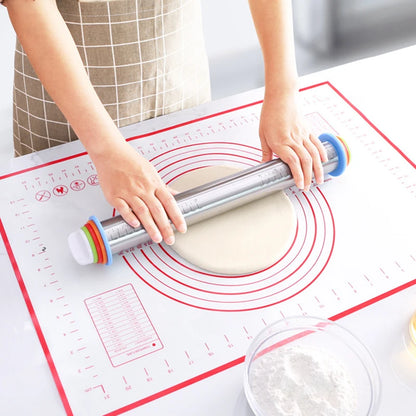 Stainless Steel Adjustable Rolling Pin