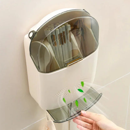 Wall Mount Tableware Storage Holder