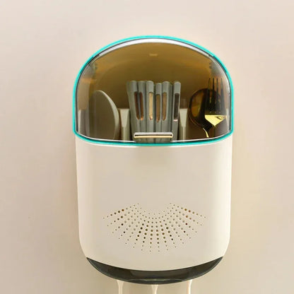 Wall Mount Tableware Storage Holder