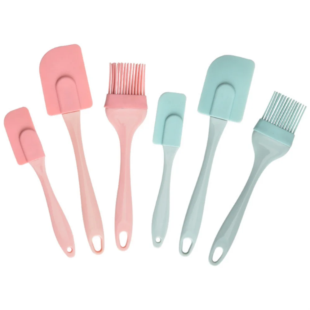 3-Piece Silicone Spatula & Brush Set