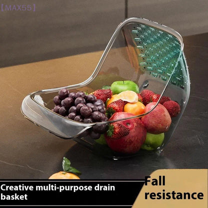 Multi-functional drain basket