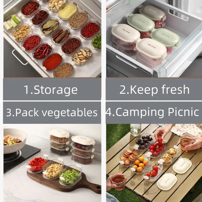 Portable Multi-Layer Food Storage