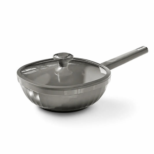 Stone Grain Non-Stick Deep Skillet