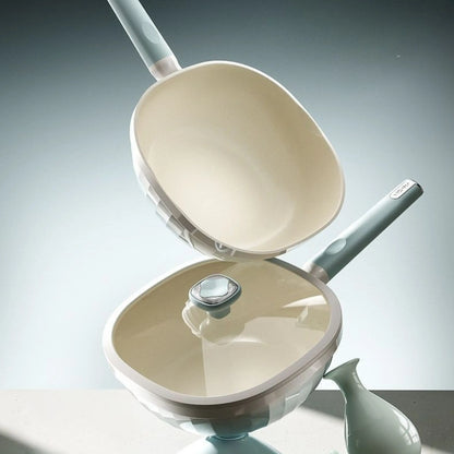 Stone Grain Non-Stick Deep Skillet