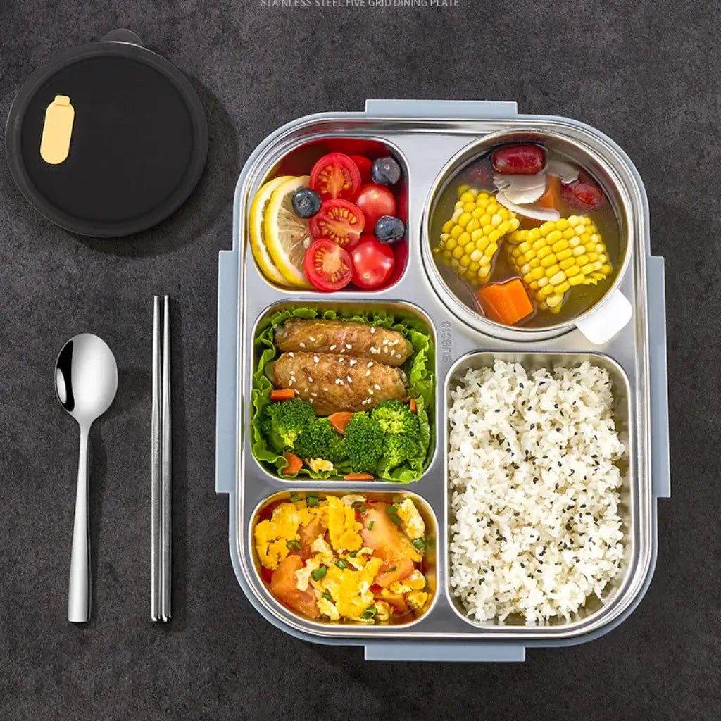 Premium Stainless Steel Lunch Box Set