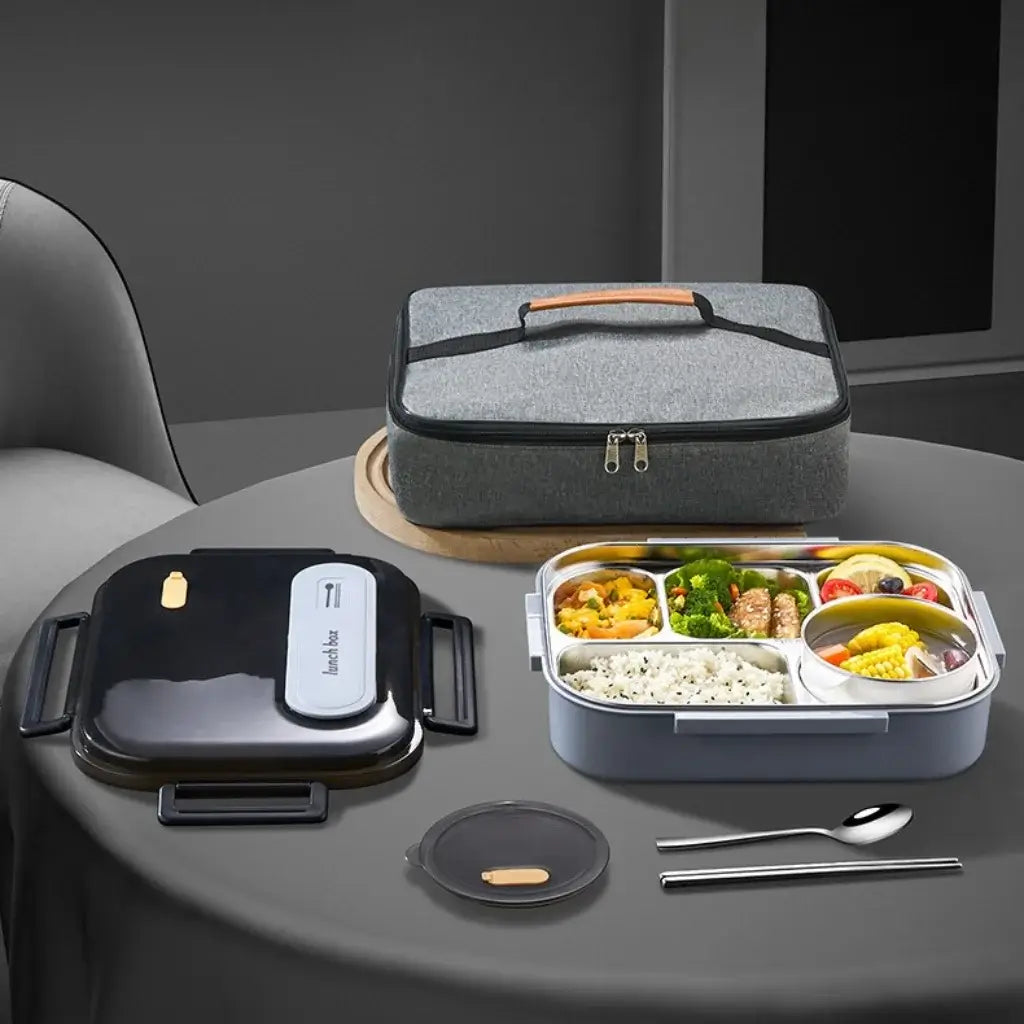 Premium Stainless Steel Lunch Box Set