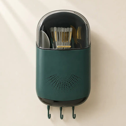Wall-Mount Tableware Holder