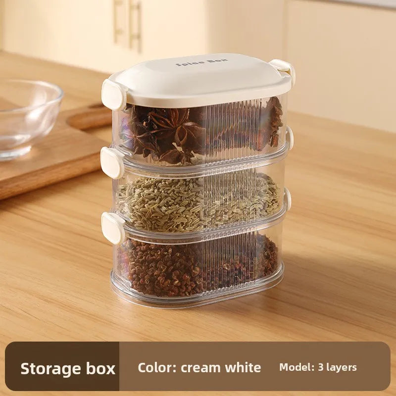 Portable Multi-Layer Food Storage