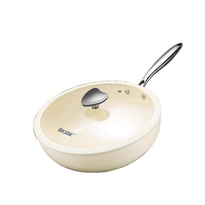 Pebble ceramic glaze non-stick pan