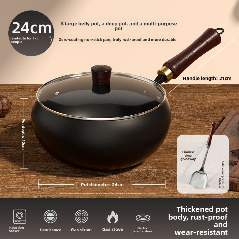 Traditional Non-stick Iron Wok