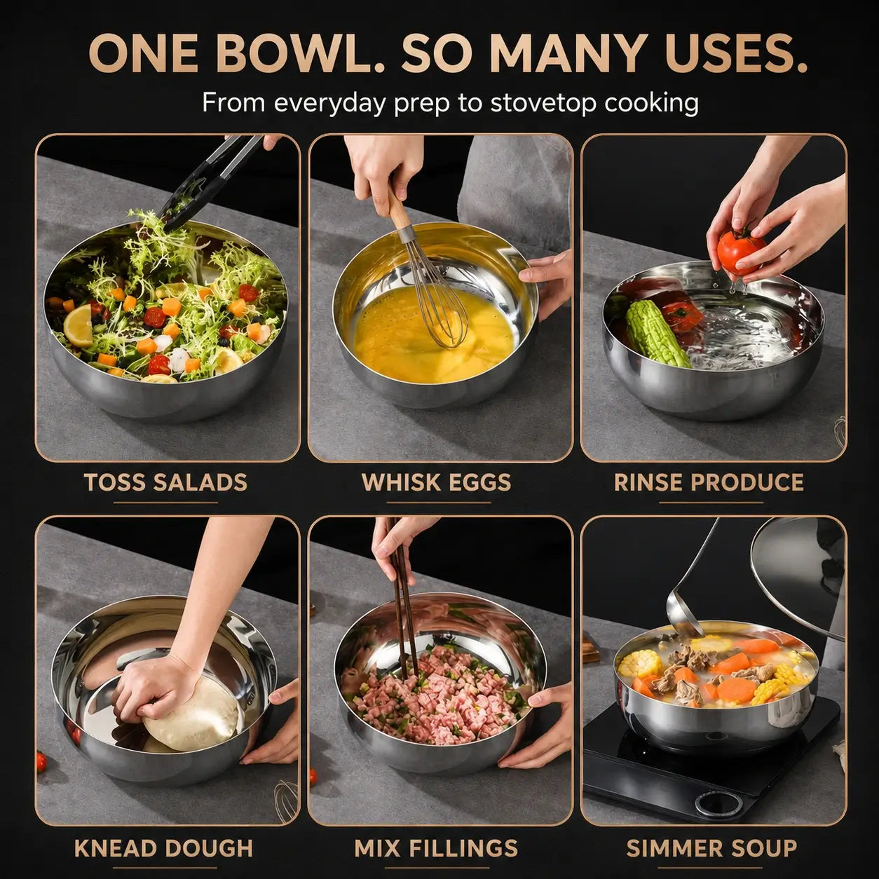 Six ways to use the Grand Prep Bowl