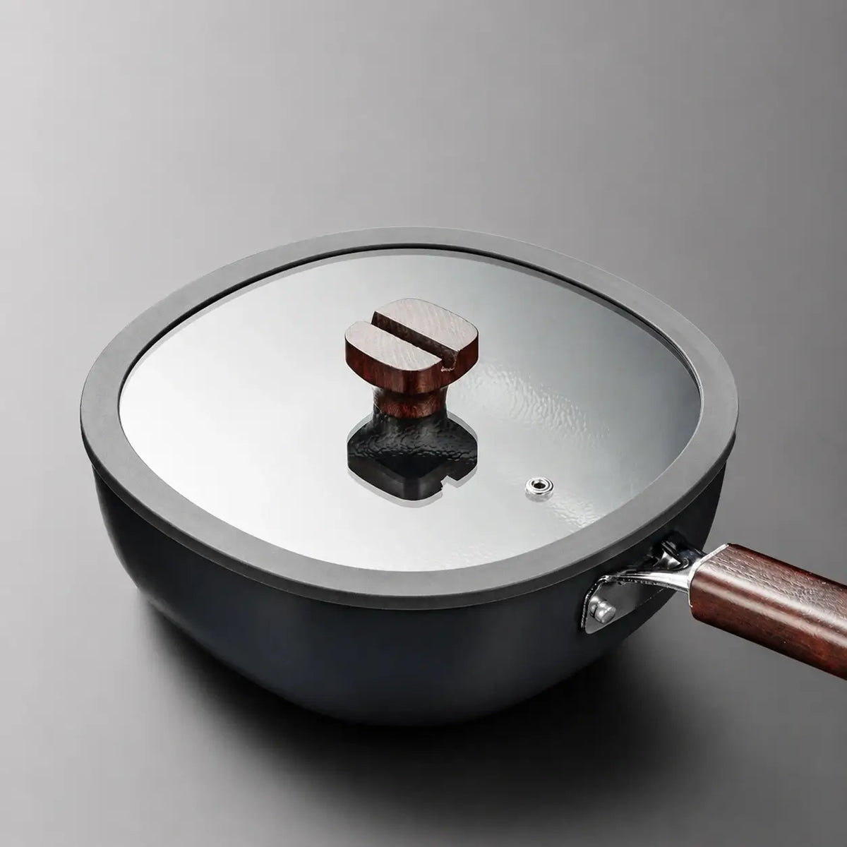 Hero — covered hammered titanium iron pan