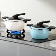 Available in White or Blue. One pot included.
