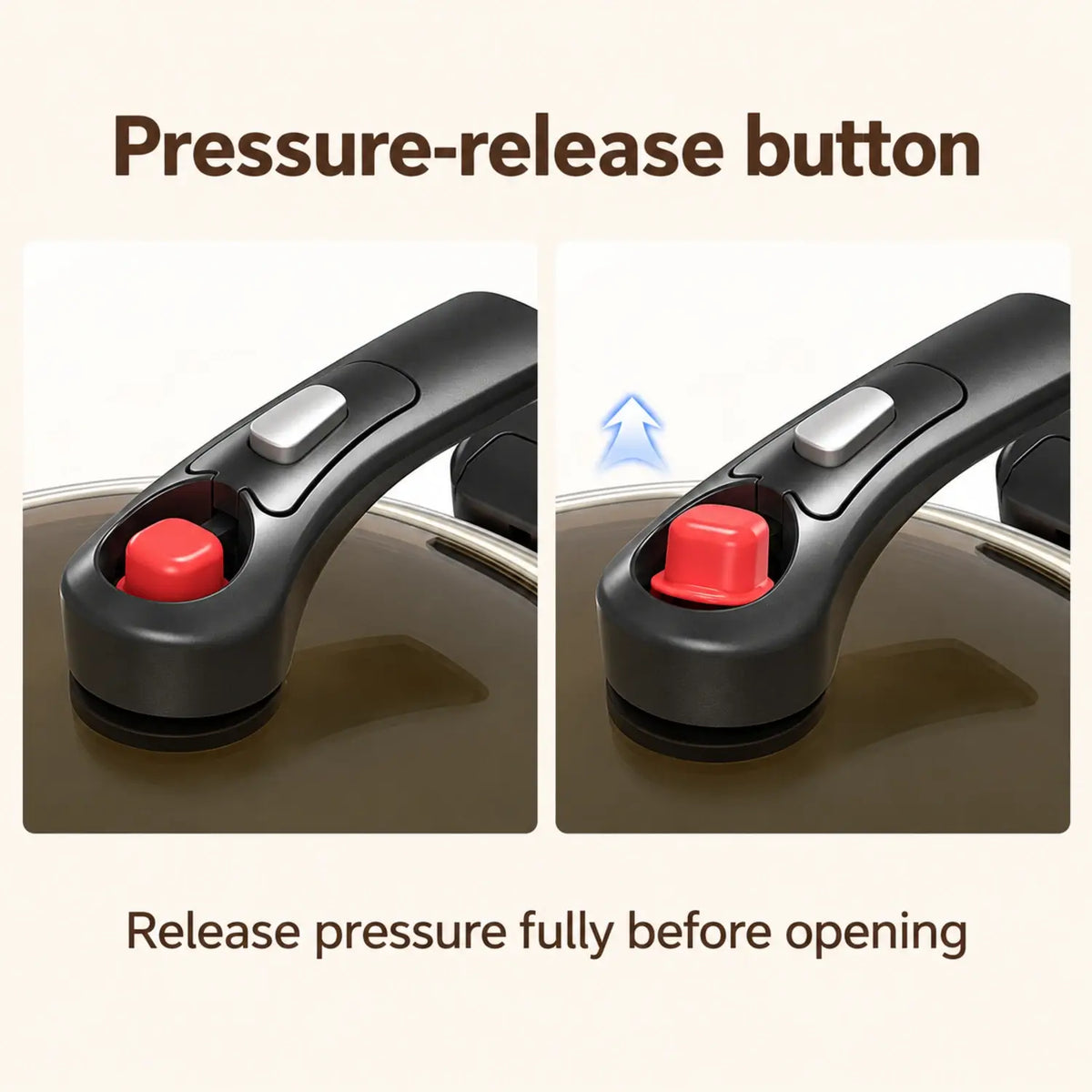 Pressure-release control detail