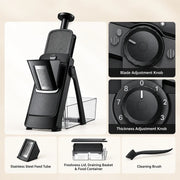 Black Knight slicer and its included premium accessories
