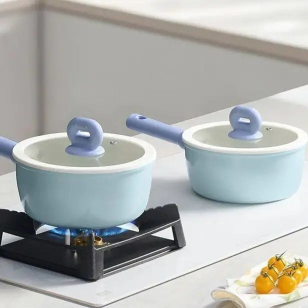 Two sizes of the Little Blue Ceramic Pot