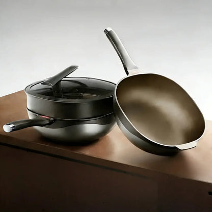5-Layer Titanium Non-Stick Wok Pan