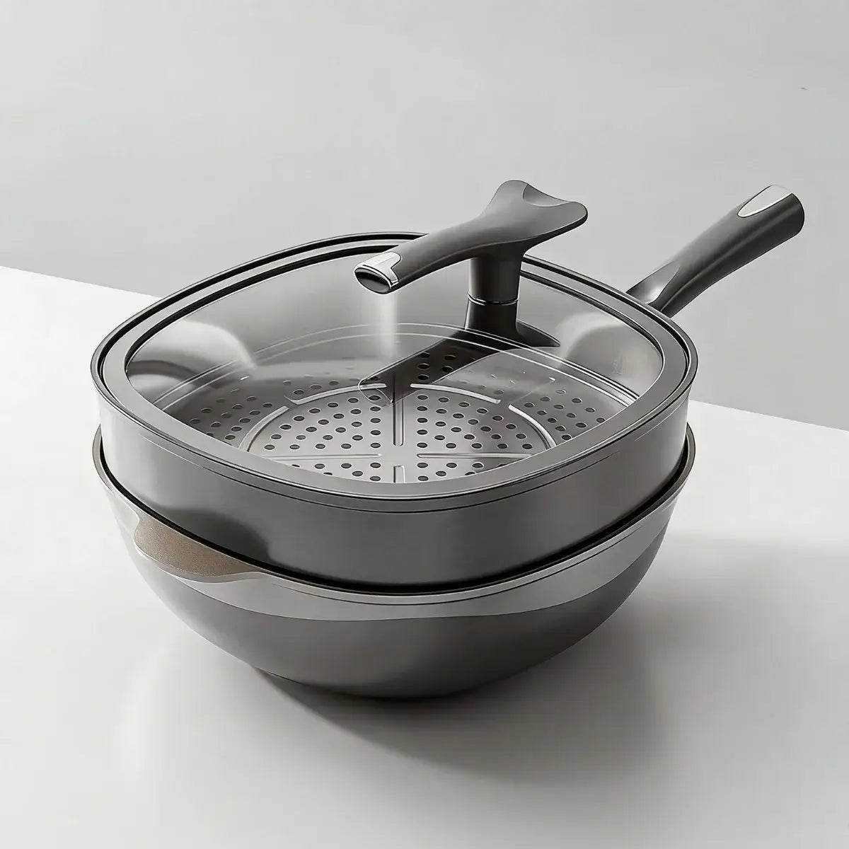 5-Layer Titanium Non-Stick Wok Pan